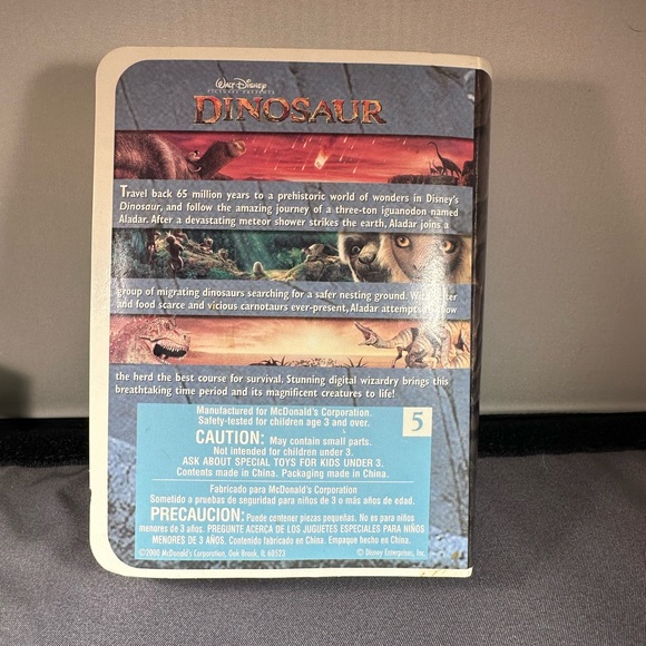 Walt Disney - McDonald’s Vintage Dinosaur toy. - Picture 2 of 16